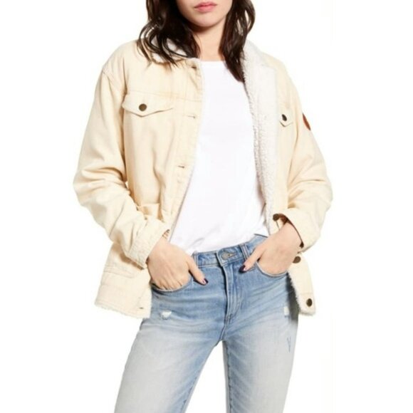 Roxy Corduroy Trucker Jacket - Picture 5 of 12